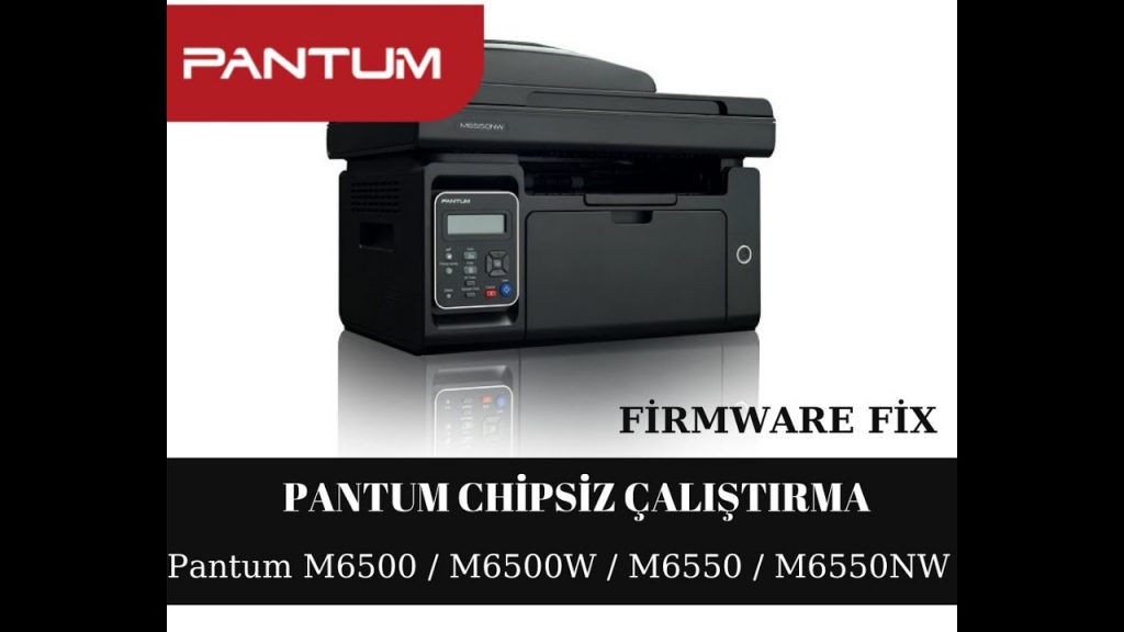 Pantum M6550nw Toner Chip Reset